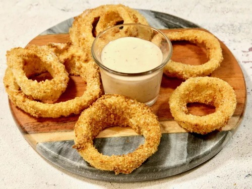 krążki cebulowe z air fryer