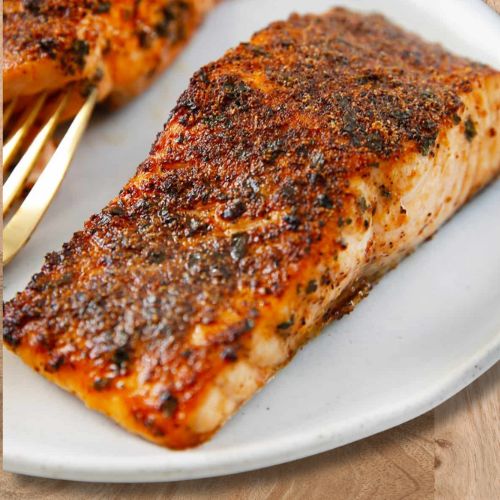 łosoś pieczony w air fryer