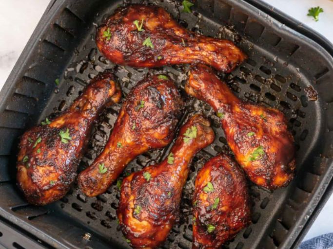 nóżki z kurczaka bbq z air fryer