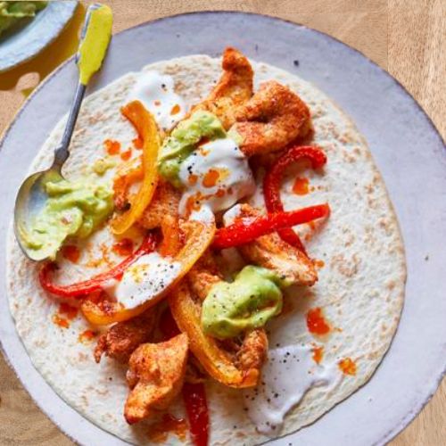air fryer fajitas z kurczakiem