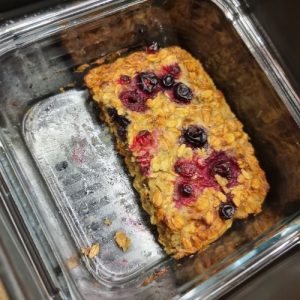 air fryer pieczona owsianka