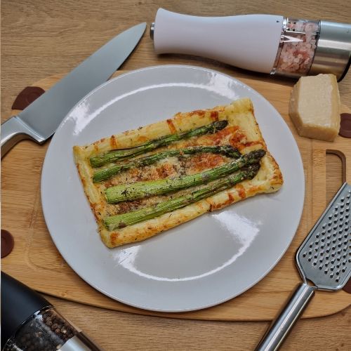 szparagi w cieście francuskim z air fryer