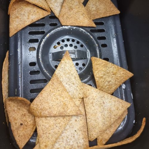 chipsy z tortilli z air fryer