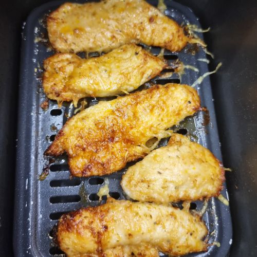 frytkownica beztłuszczowa kuraczak w parmezanie