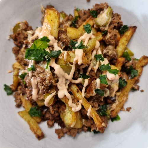 loaded fries z air fryer
