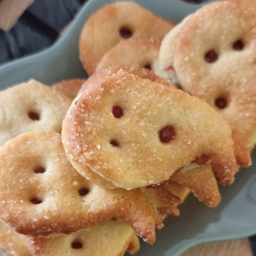 ciastka duszki na halloween z frytkownicy beztłuszczowej