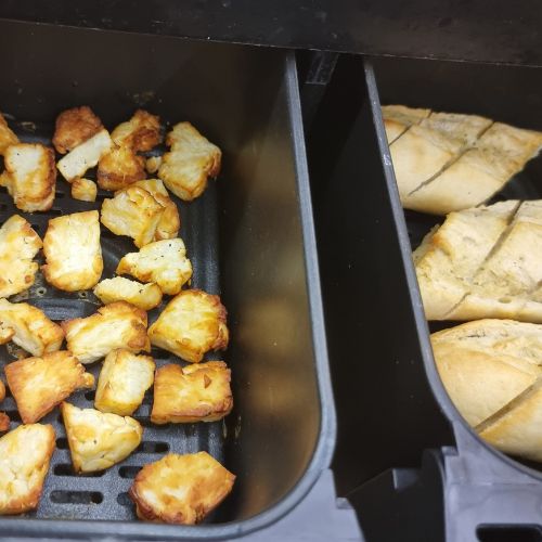 halloumi pieczone w frytkownicy beztłuszczowej