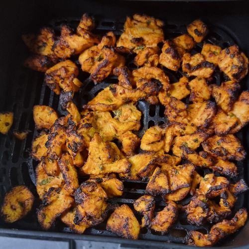 jak przygotować mięso z kurczaka jak z kebaba z air fryer