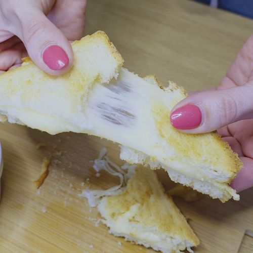 frytkownica beztłuszczowa kanapka grilled cheese