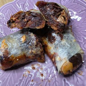 fit zdrowy snickers z air fryer